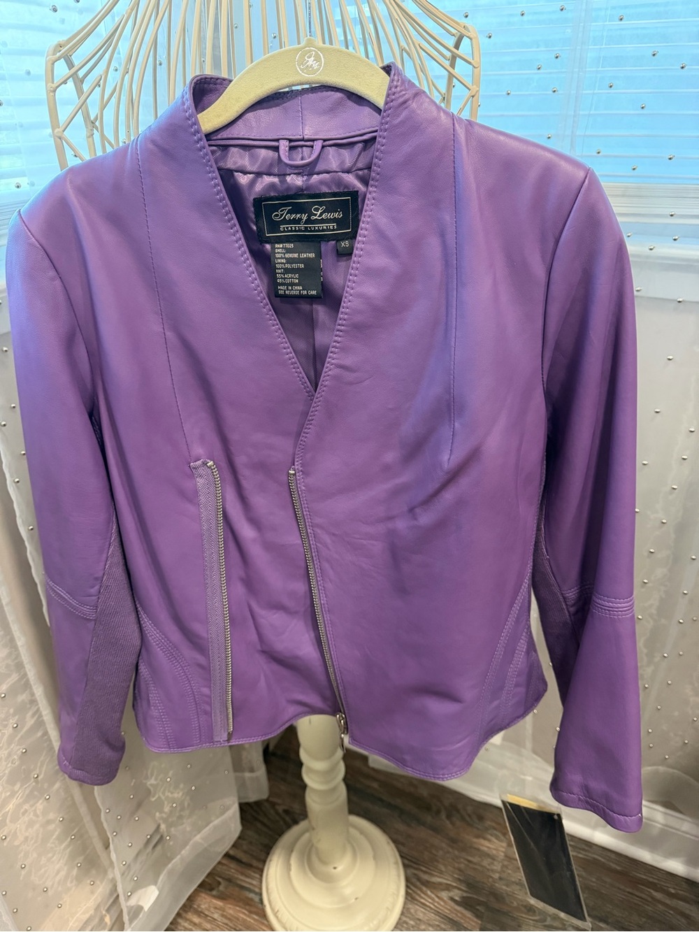 Vintage NWT leather jacket